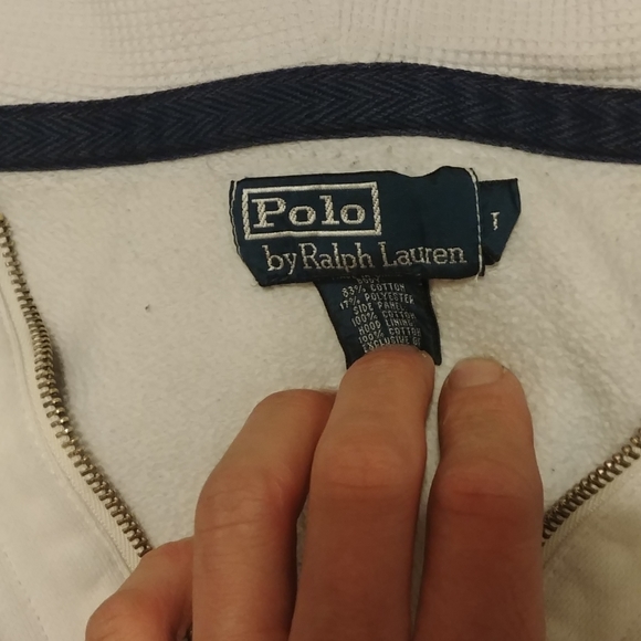 Ralph Lauren full zip hoodie. - Picture 2 of 4